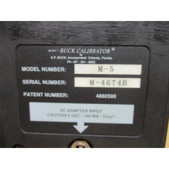 A.P. Buck M-5 Mini-Buck Calibrator M5 - New No Box