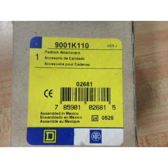 Square D 9001K110 Padlock Attachment 9001-K110