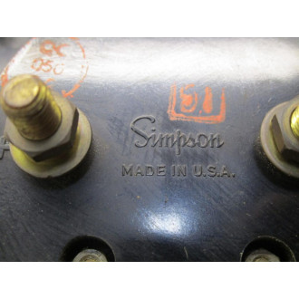 Simpson SK 525-447-2 Kilovolt Gauge SK5254472 - Used