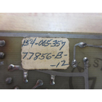 VPG 154-005-357 Circuit Board 154005357 - Parts Only