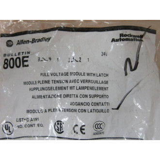 Allen Bradley 800E-2DL3X11V Voltage Module WLatch 800E2DL3X11V