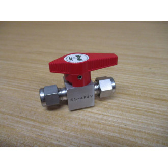Swagelok SS-4P4V Nupro Plug Valve SS4P4V - New No Box