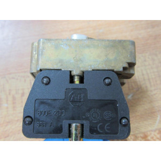 Allen Bradley 800E-2DL3X11V Voltage Module WLatch 800E2DL3X11V