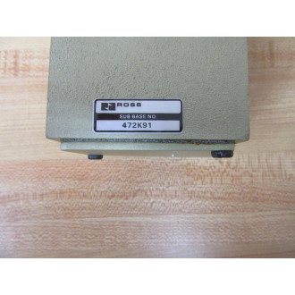 Ross 472K91 Manifold Sub-Base