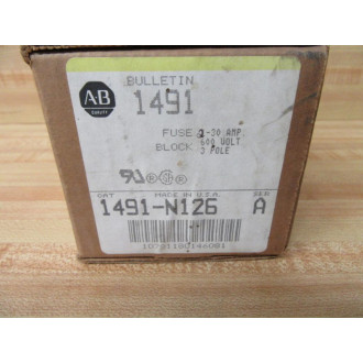 Allen Bradley 1491-N126 Fuse Block 1491N126 (Pack of 2)