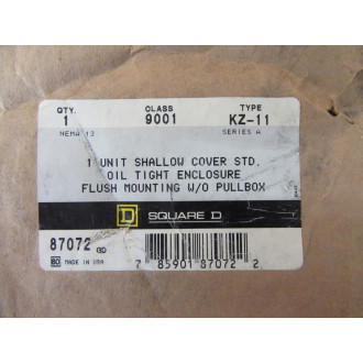 Square D 9001-KZ-11 Control Station Shallow Cover 9001KZ11