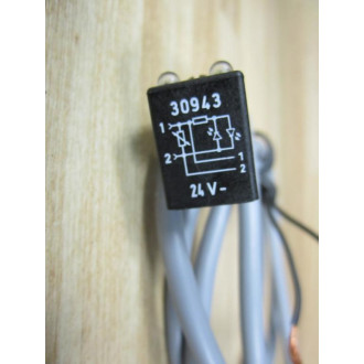 Festo KME-1-24-2.5-LED Cable KME12425LED 4' Cable - Used