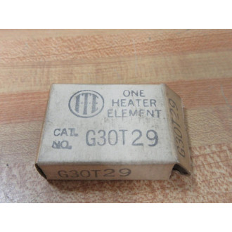 Siemens ITE Gould G30T29 Overload Relay Heater Element T29