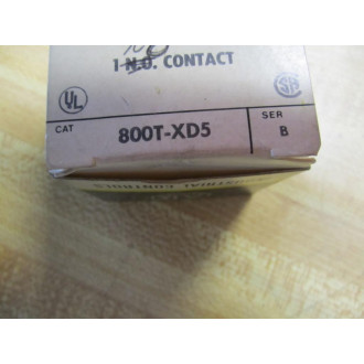 Allen Bradley 800T-XD5 Contact Block 800TXD5