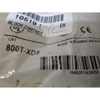 Allen Bradley 800T-XD5 Contact Block 800TXD5