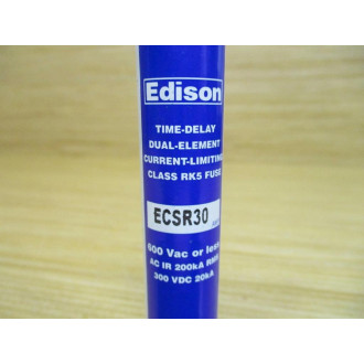 Edison ECSR-30 Fuse Cross Ref 12W262 (Pack of 2) - New No Box