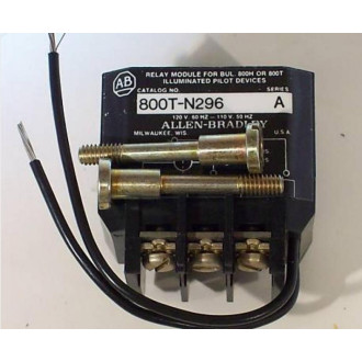 Allen Bradley 800T-N296 Relay Module