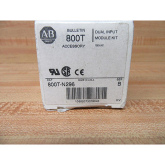 Allen Bradley 800T-N296 Relay Module Series B