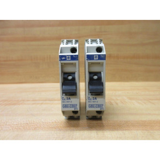 Telemecanique GB2-CB07 Circuit Breaker (Pack of 2) - Used