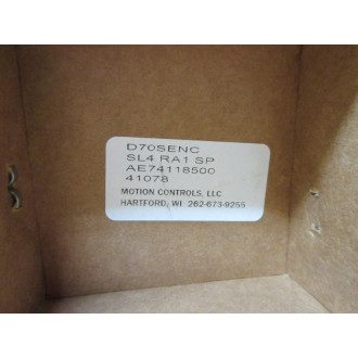 Motion Controls D70SENC-SL4-RA1-SP Pneumatic Cylinder