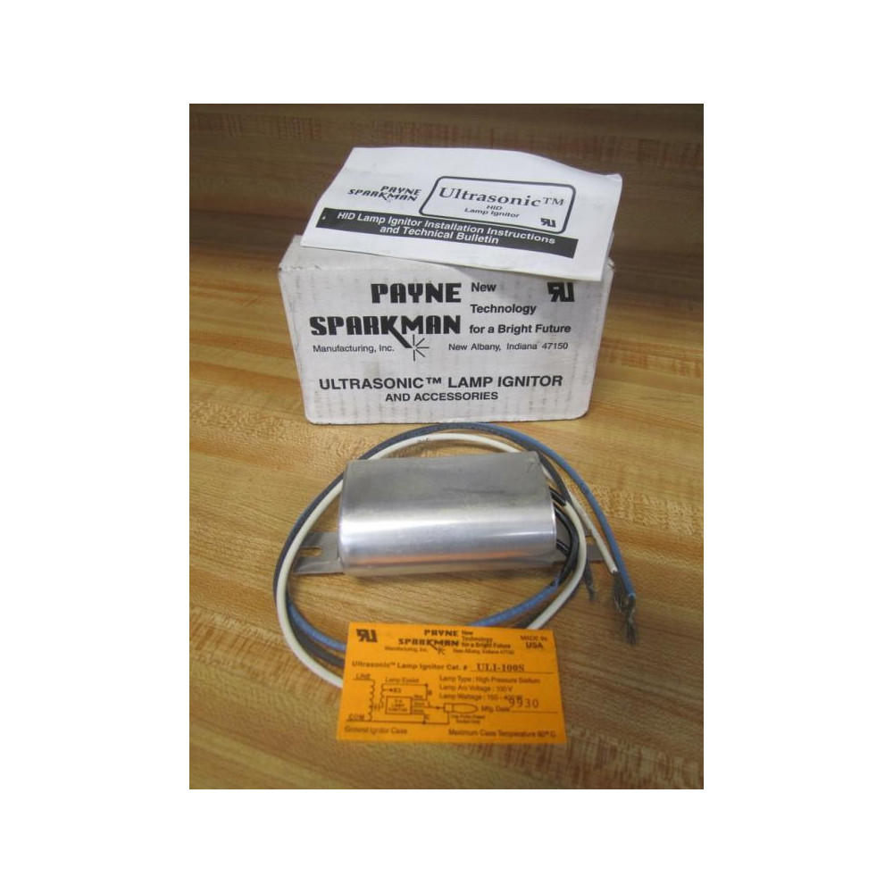 Payne Sparkman ULI-100S Lamp Ignitor 100V 400W