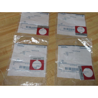 Allen Bradley 800T-X504 "Emerg Stop" Plate 800TX504 (Pack of 4)