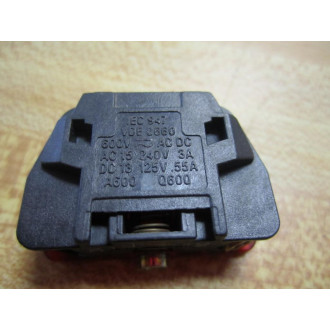 Allen Bradley 800E-2X01 Contact Block 800E2X01 Series A (Pack of 2) - Used