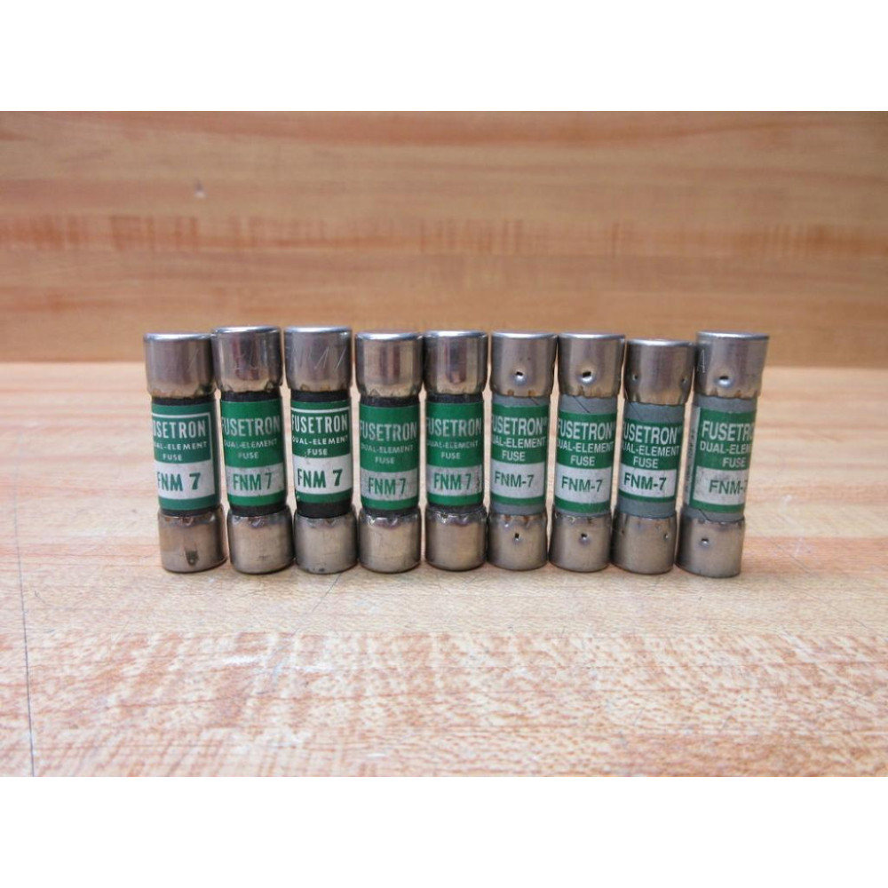 Buss FNM-7 Bussmann Fuse Cross Ref 6C209 (Pack of 9) - New No Box