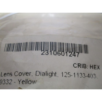 Dialight 125-1133-403 Lens Cap 1251133403A - New No Box