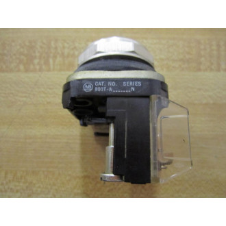 Allen Bradley 800T-A Button Black w800TXD1 - Used