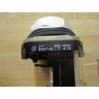 Allen Bradley 800T-A Button Black W800T-XD1 - Used