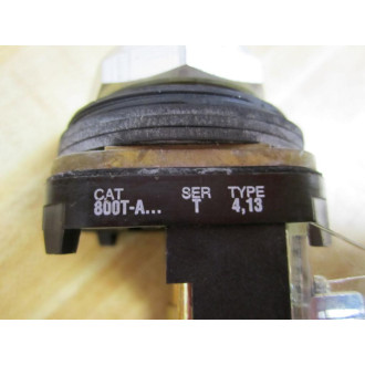 Allen Bradley 800T-A Button Black  w800T-XD4 - New No Box