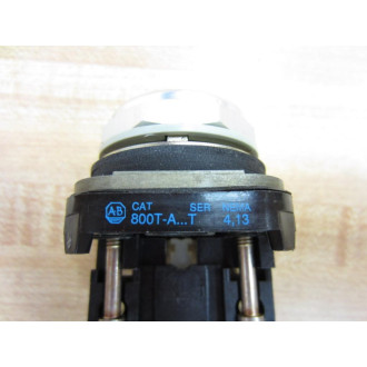 Allen Bradley 800T-A Button Black -W800T-XD2 - New No Box
