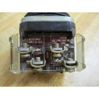 Allen Bradley 800T-A Button Black w800T-XA - Used