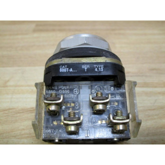 Allen Bradley 800T-A Button Red w800T-XA Contact Block (Pack of 3) - Used