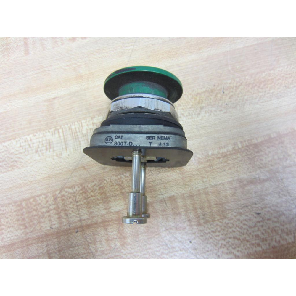 Allen Bradley 800T-D Pushbutton 800TD Green 800T-D - Used