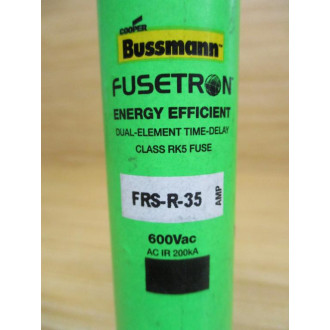 Buss FRS-R-35 Bussmann Fuse Cross Ref 6A833 Energy Efficient - New No Box