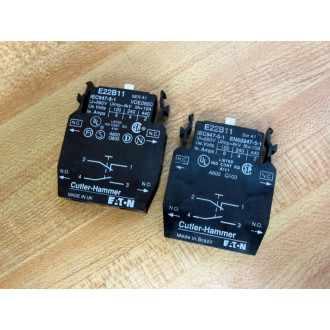 Cutler Hammer E22B11 Eaton Block Moeller Klockner - New No Box