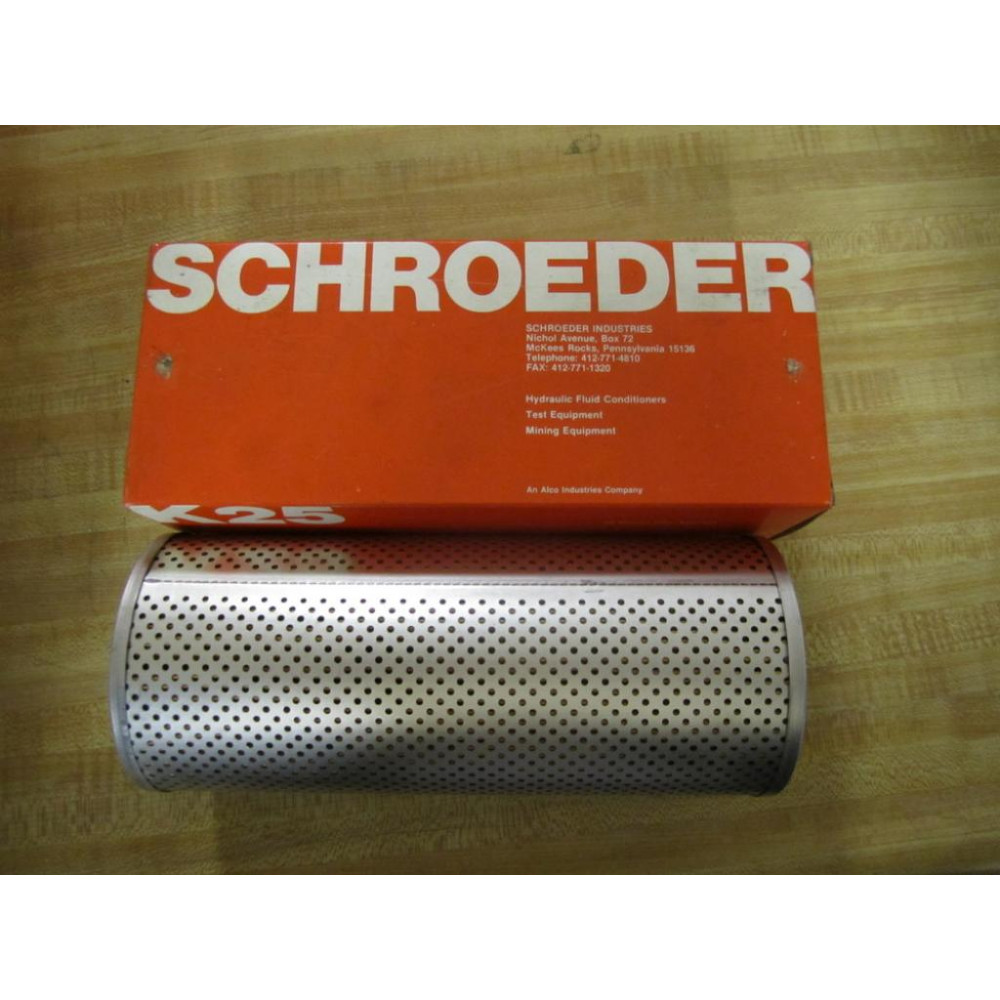 Schroeder K25 Filter Element