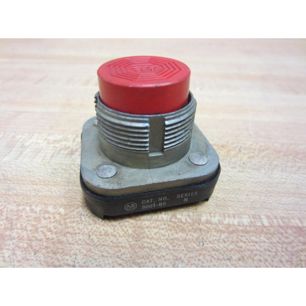 Allen Bradley 800T-B6 Push Button 800TB6 Series N (Pack of 5) - Used