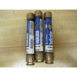 Littelfuse FLSR-3-ID Indicator Fuse (Pack of 3) - Used