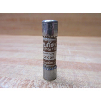Buss KTK-25 Bussmann Fuse Cross Ref 4XC45 (Pack of 6) - New No Box