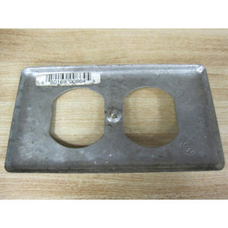 Raco 864 Duplex Receptacle Cover - New No Box