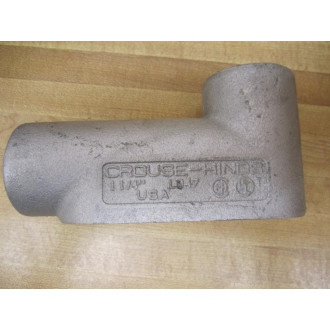 Crouse & Hinds LB47 Crouse hinds 1 14" Conduit Outlet Body