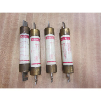 Gould Shawmut Ferraz Mersen TRS90R Fuse Cross Ref 4YZN7 (Pack of 4) - Used