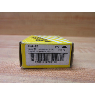Buss FNQ-15 Bussmann Fuse Cross Ref 4XC61 (Pack of 5)
