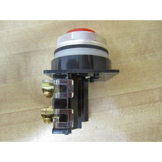 General Electric CR104PBG91R2 Red Push Button GE