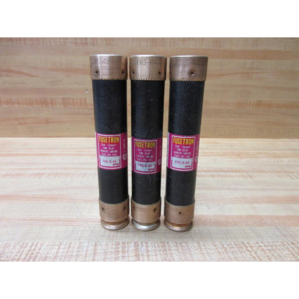 Buss FRS-R-45 Bussmann Fuse Cross Ref 3W685 (Pack of 3) - New No Box