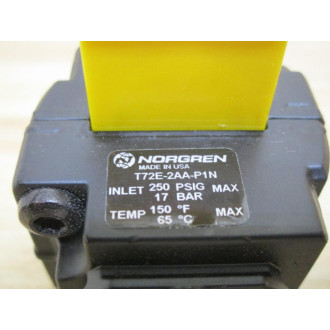 Norgren T72E-2AA-P1N Valve Shut Off - New No Box