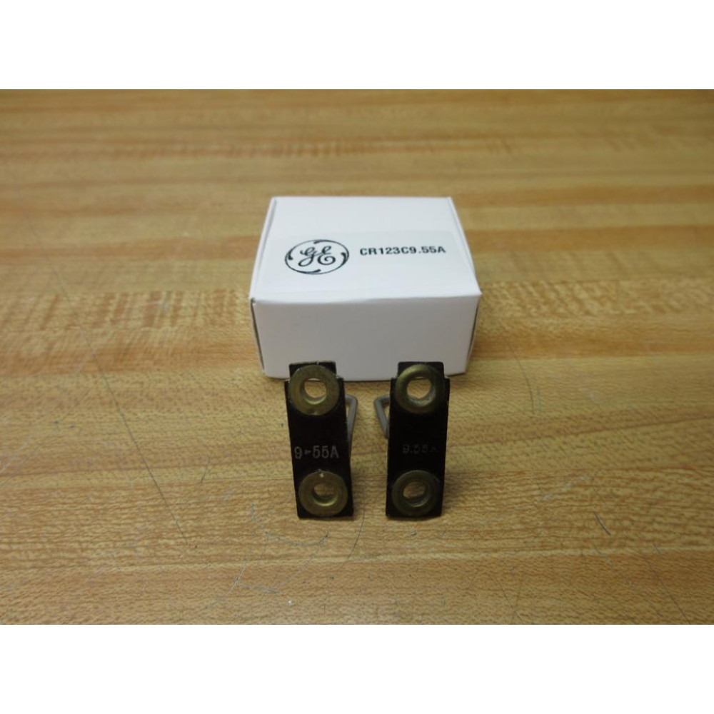 General Electric CR123C9.55A GE Heater Element C9.55A Round Top (Pack of 2)
