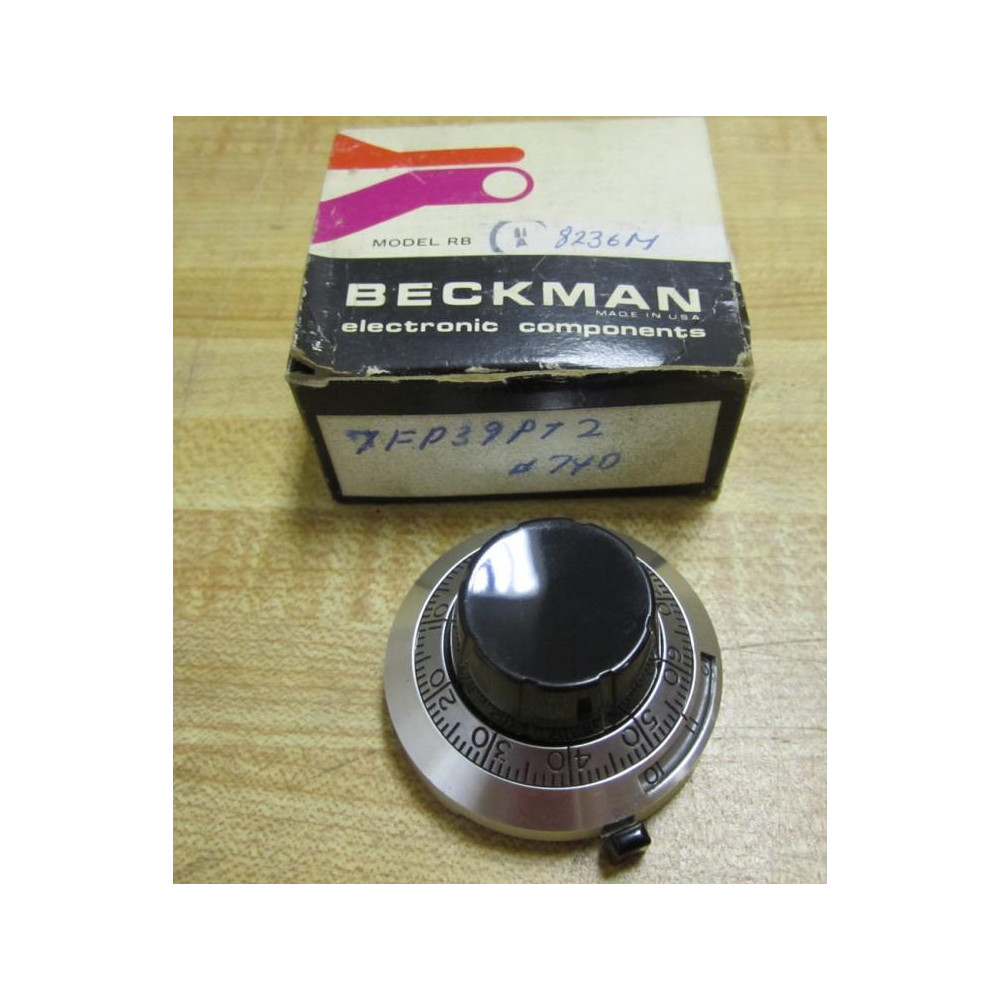 Beckman RB Duodial  Dial for Potentiometer Duodial 1 WO Hardware