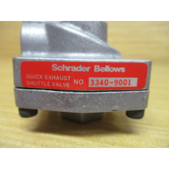 Schrader Bellows 3340-9001 Parker Quick Exhaust 33409001 - New No Box