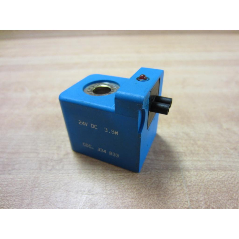 Ross 334 B33 Solenoid Coil 334B33 24VDC Tested - Used