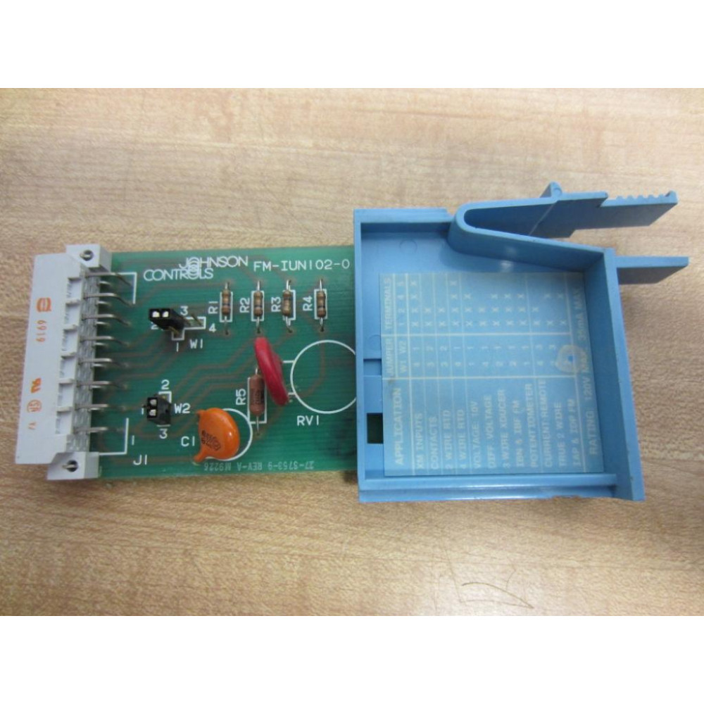 Johnson Controls FM-IUN102-0 Input Module REV-A - Used