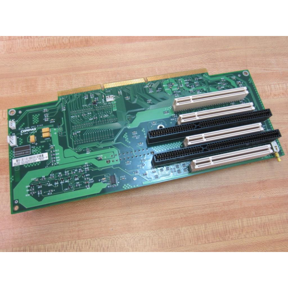 Compaq 009663-001 OISA 2CMB 2PCI Riser Card 009663001 Rev 0C - Used